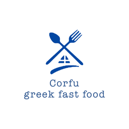 Corfu Greek Fast Food logo.